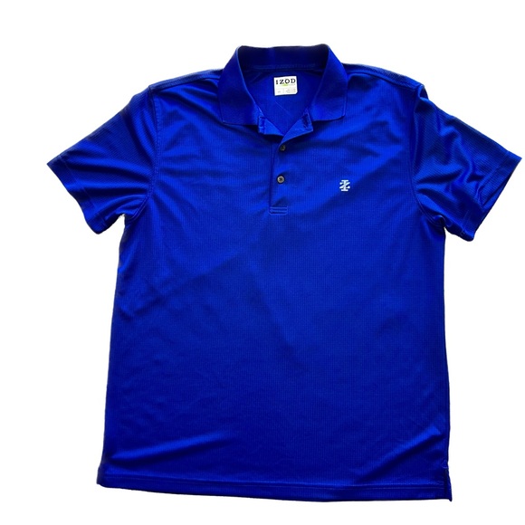 Izod Shirts Izod Golf Polo Shirt In A Bright Cobalt Blue Short Sleeves With Collar Poshmark